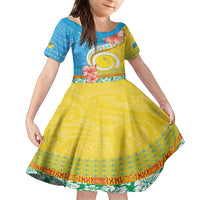 Torba Vanuatu Family Matching Puletasi and Hawaiian Shirt Hibiscus Sand Drawing with Pacific Pattern