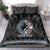 Custom Fiji and New Zealand Bedding Set Maori Fern Mix Tapa Tribal Unique