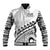 Custom Fiji Rugby Cibi Dance Baseball Jacket Create History World Cup Sevens