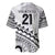 Custom Fiji Rugby Cibi Dance Baseball Jersey Create History World Cup Sevens