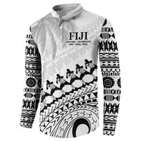 Custom Fiji Rugby Cibi Dance Button Sweatshirt Create History World Cup Sevens
