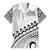 Custom Fiji Rugby Cibi Dance Family Matching Off The Shoulder Long Sleeve Dress and Hawaiian Shirt Create History World Cup Sevens