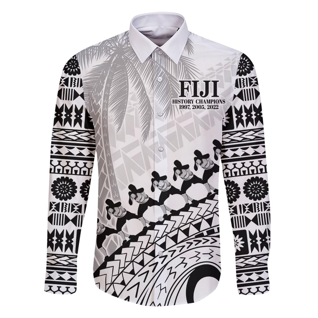 Custom Fiji Rugby Cibi Dance Family Matching Tank Maxi Dress and Hawaiian Shirt Create History World Cup Sevens