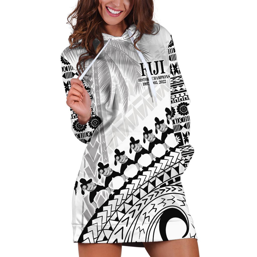 Custom Fiji Rugby Cibi Dance Hoodie Dress Create History World Cup Sevens