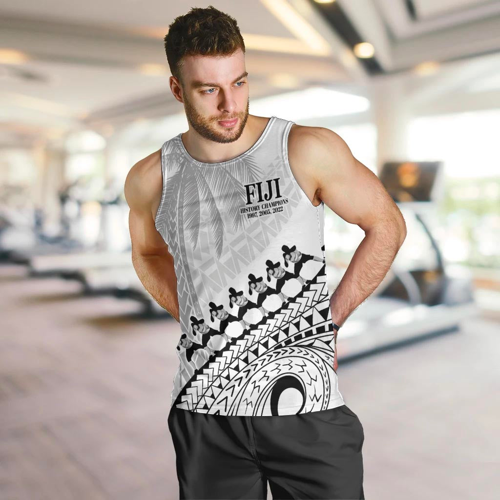 Custom Fiji Rugby Cibi Dance Men Tank Top Create History World Cup Sevens