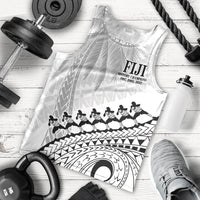 Custom Fiji Rugby Cibi Dance Men Tank Top Create History World Cup Sevens