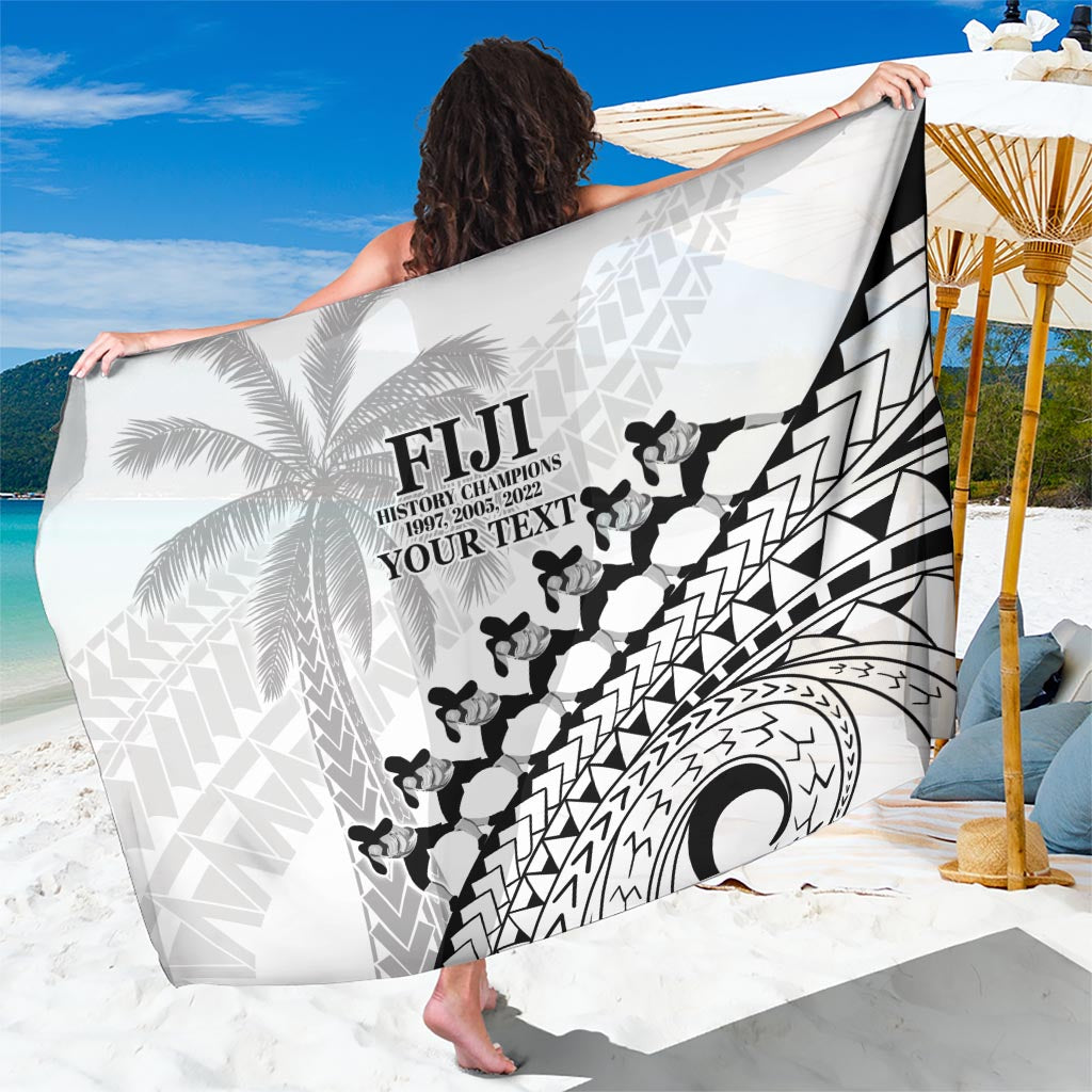 Custom Fiji Rugby Cibi Dance Sarong Create History World Cup Sevens