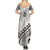 Custom Fiji Rugby Cibi Dance Summer Maxi Dress Create History World Cup Sevens