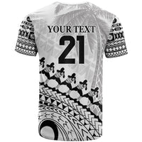 Custom Fiji Rugby Cibi Dance T Shirt Create History World Cup Sevens