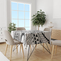 Custom Fiji Rugby Cibi Dance Tablecloth Create History World Cup Sevens