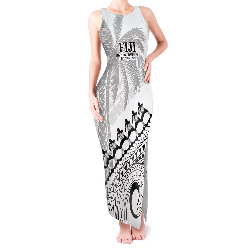 Custom Fiji Rugby Cibi Dance Tank Maxi Dress Create History World Cup Sevens