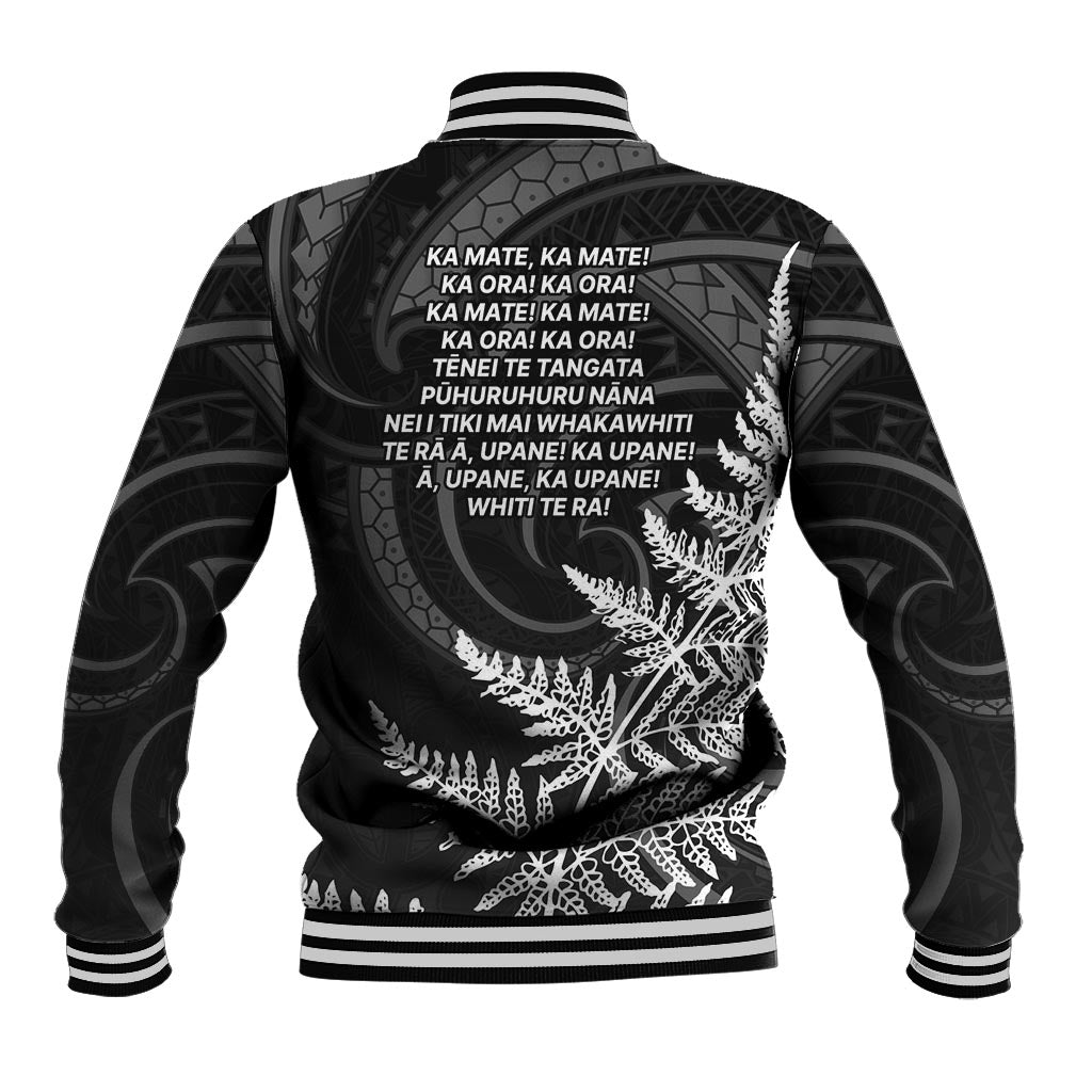 New Zealand Black Fern 7s Baseball Jacket History World Cup Sevens LT9 - Polynesian Pride