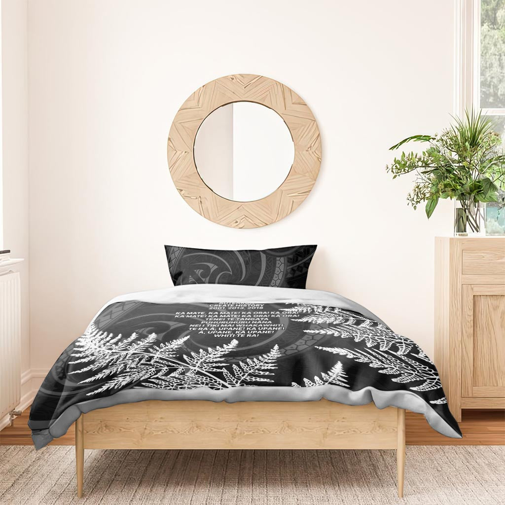 New Zealand Black Fern 7s Bedding Set History World Cup Sevens LT9 - Polynesian Pride