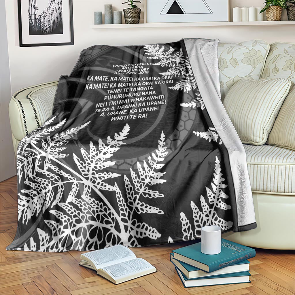 New Zealand Black Fern 7s Blanket History World Cup Sevens