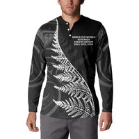 New Zealand Black Fern 7s Button Sweatshirt History World Cup Sevens LT9 - Polynesian Pride