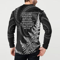 New Zealand Black Fern 7s Button Sweatshirt History World Cup Sevens LT9 - Polynesian Pride