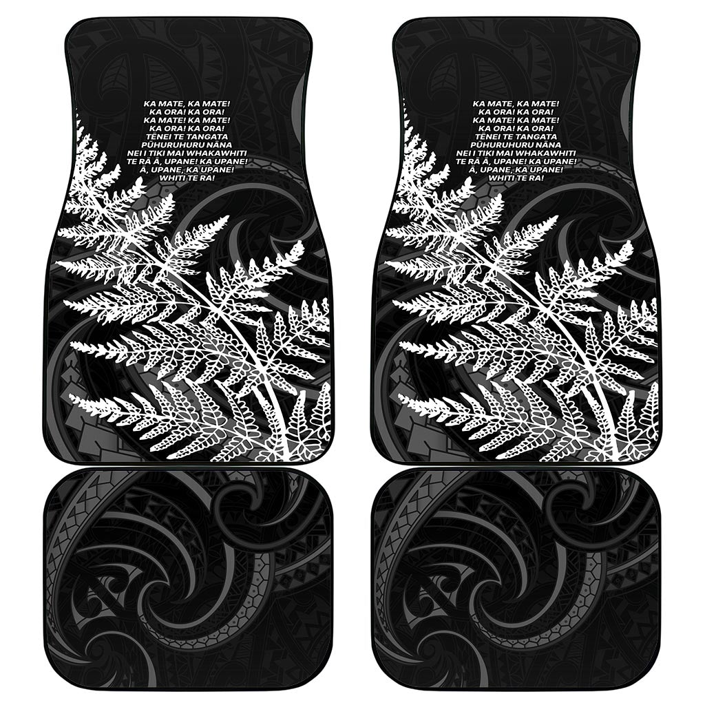 New Zealand Black Fern 7s Car Mats History World Cup Sevens LT9 - Polynesian Pride