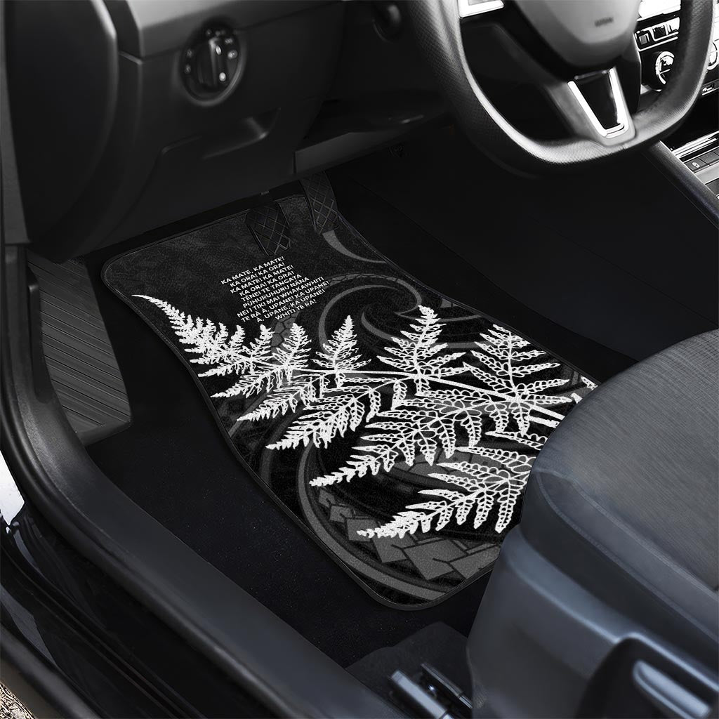 New Zealand Black Fern 7s Car Mats History World Cup Sevens LT9 - Polynesian Pride
