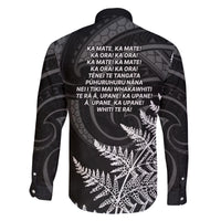New Zealand Black Fern 7s Family Matching Off The Shoulder Long Sleeve Dress and Hawaiian Shirt History World Cup Sevens