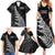 New Zealand Black Fern 7s Family Matching Summer Maxi Dress and Hawaiian Shirt History World Cup Sevens