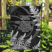 New Zealand Black Fern 7s Garden Flag History World Cup Sevens LT9 Garden Flag Black - Polynesian Pride