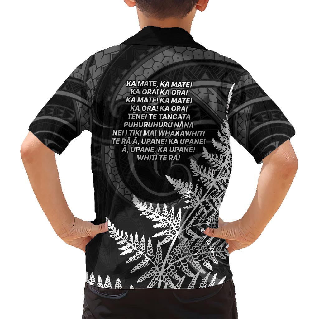 New Zealand Black Fern 7s Kid Hawaiian Shirt History World Cup Sevens