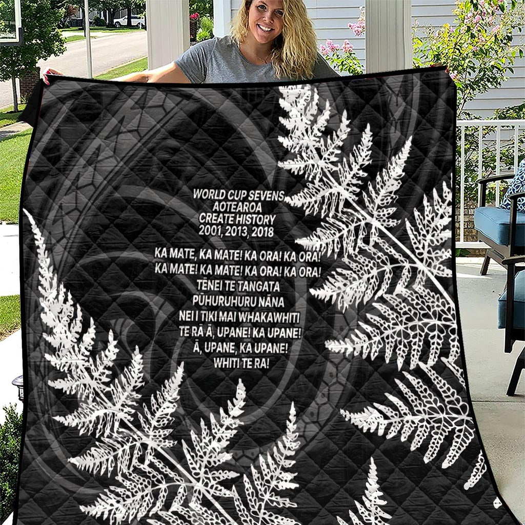 New Zealand Black Fern 7s Quilt History World Cup Sevens