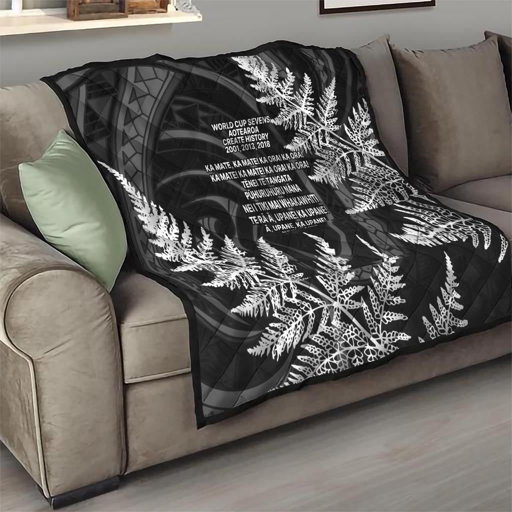 New Zealand Black Fern 7s Quilt History World Cup Sevens