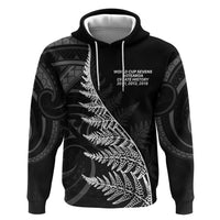 New Zealand Black Fern 7s Zip Hoodie History World Cup Sevens
