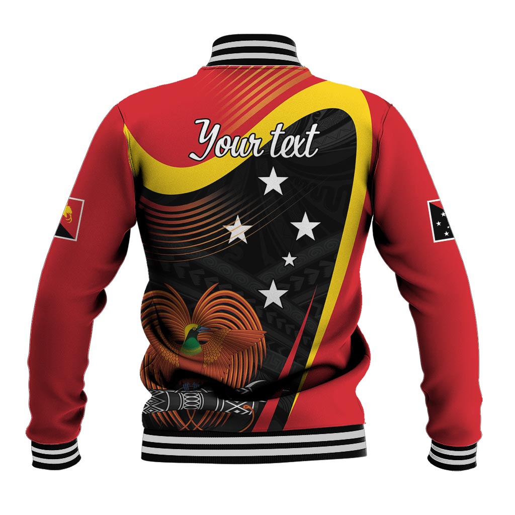 Personalised Papua Niugini Tok Pisin Wik Baseball Jacket LT9 - Polynesian Pride