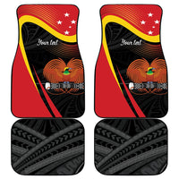 Personalised Papua Niugini Tok Pisin Wik Car Mats LT9 - Polynesian Pride