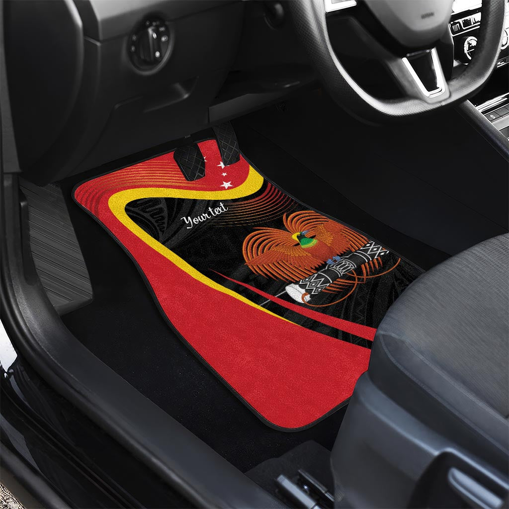 Personalised Papua Niugini Tok Pisin Wik Car Mats LT9 - Polynesian Pride