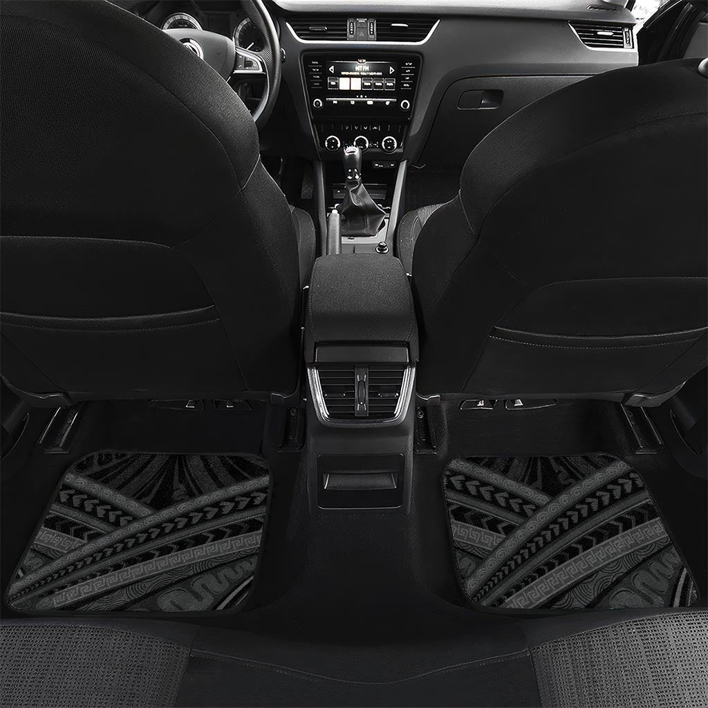 Personalised Papua Niugini Tok Pisin Wik Car Mats LT9 Set 2pcs - Back Red - Polynesian Pride