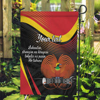 Personalised Papua Niugini Tok Pisin Wik Garden Flag LT9 Garden Flag Red - Polynesian Pride