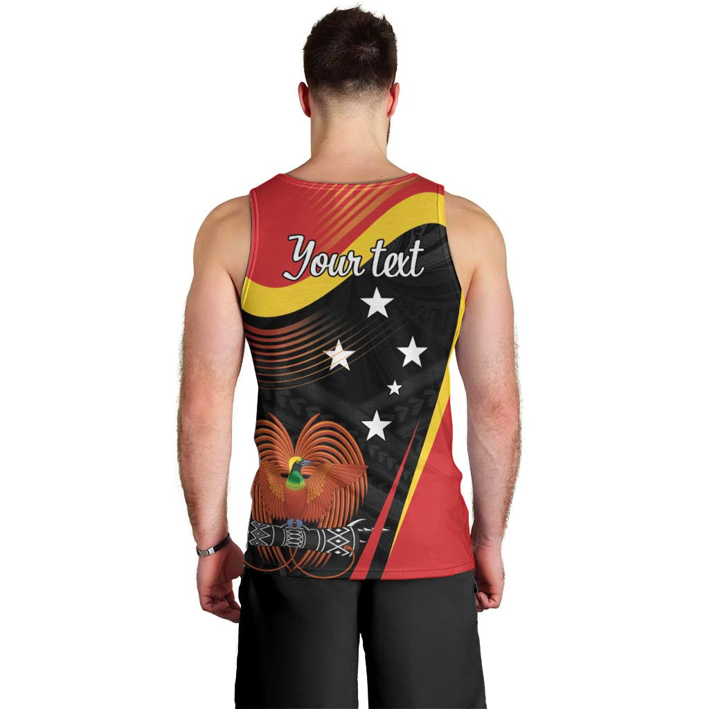 Personalised Papua Niugini Tok Pisin Wik Men Tank Top LT9 - Polynesian Pride
