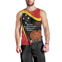 Personalised Papua Niugini Tok Pisin Wik Men Tank Top LT9 - Polynesian Pride