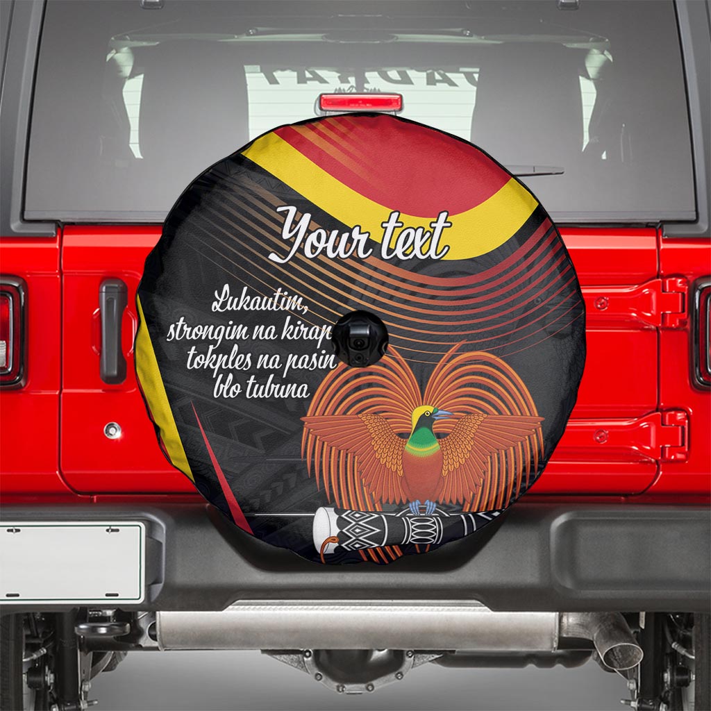 Personalised Papua Niugini Tok Pisin Wik Spare Tire Cover LT9 - Polynesian Pride