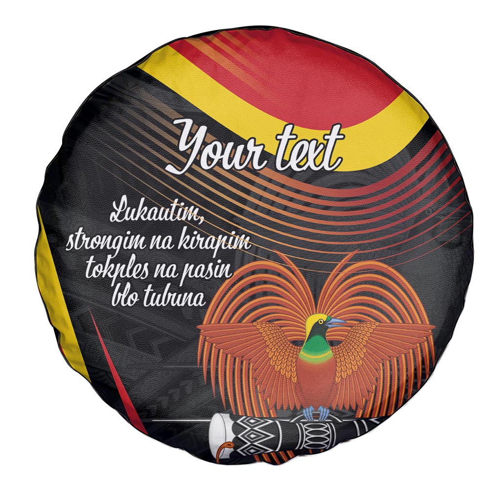 Personalised Papua Niugini Tok Pisin Wik Spare Tire Cover LT9 - Polynesian Pride