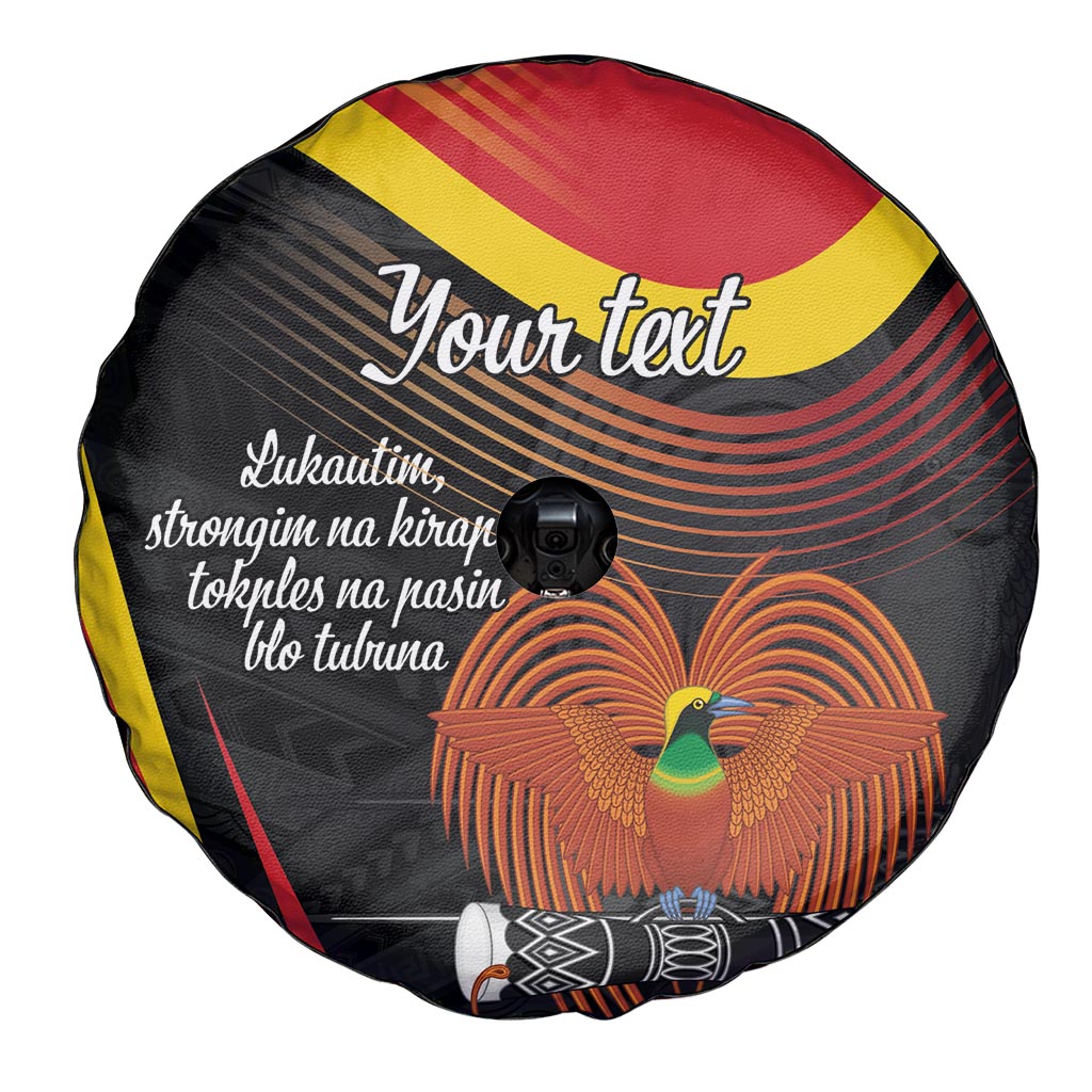 Personalised Papua Niugini Tok Pisin Wik Spare Tire Cover LT9 - Polynesian Pride