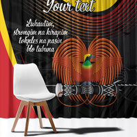 Personalised Papua Niugini Tok Pisin Wik Window Curtain LT9 - Polynesian Pride