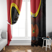 Personalised Papua Niugini Tok Pisin Wik Window Curtain LT9 - Polynesian Pride