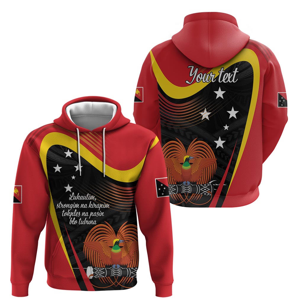 Personalised Papua Niugini Tok Pisin Wik Zip Hoodie