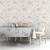 Hawaii Lei Kamehameha Tablecloth Ke'oke'o Seamless Pattern Hibiscus Flower