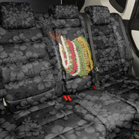 Hawaii Lei Kamehameha Back Car Seat Cover Ele'ele Seamless Pattern Hibiscus Flower