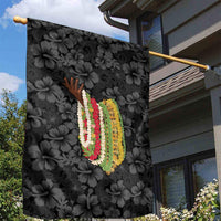 Hawaii Lei Kamehameha Garden Flag Ele'ele Seamless Pattern Hibiscus Flower