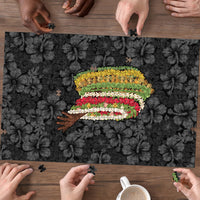 Hawaii Lei Kamehameha Puzzle Ele'ele Seamless Pattern Hibiscus Flower LT9 - Polynesian Pride