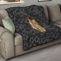 Hawaii Lei Kamehameha Quilt Ele'ele Seamless Pattern Hibiscus Flower