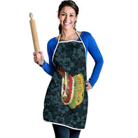 Hawaii Lei Kamehameha Apron Uliuli Seamless Pattern Hibiscus Flower