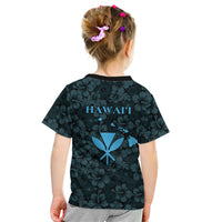 Hawaii Lei Kamehameha Kid T Shirt Uliuli Seamless Pattern Hibiscus Flower
