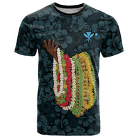 Hawaii Lei Kamehameha T Shirt Uliuli Seamless Pattern Hibiscus Flower